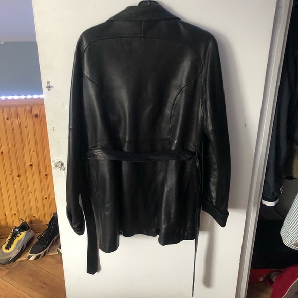 Oscar leopold leather jacket - Picture 3 of 3
